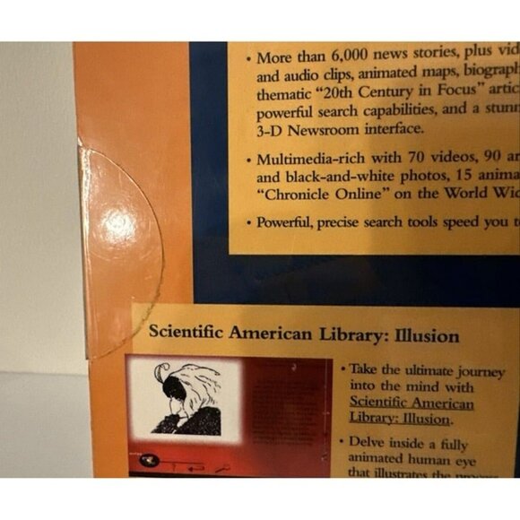Webster's New World Family Discovery Library II Five CD-ROM Set Rare NEW SEALED - Picture 5 of 8